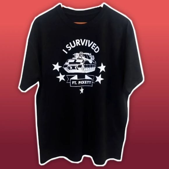 I Survived Ft. Pickett | T-Shirt | Unisex | Black |​ - Picture 1 of 3
